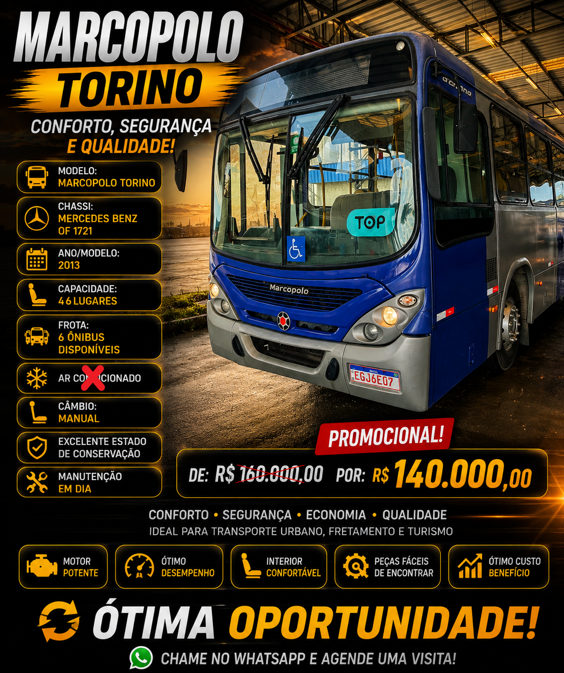 Marcopolo Torino-Mercedes Benz/2013